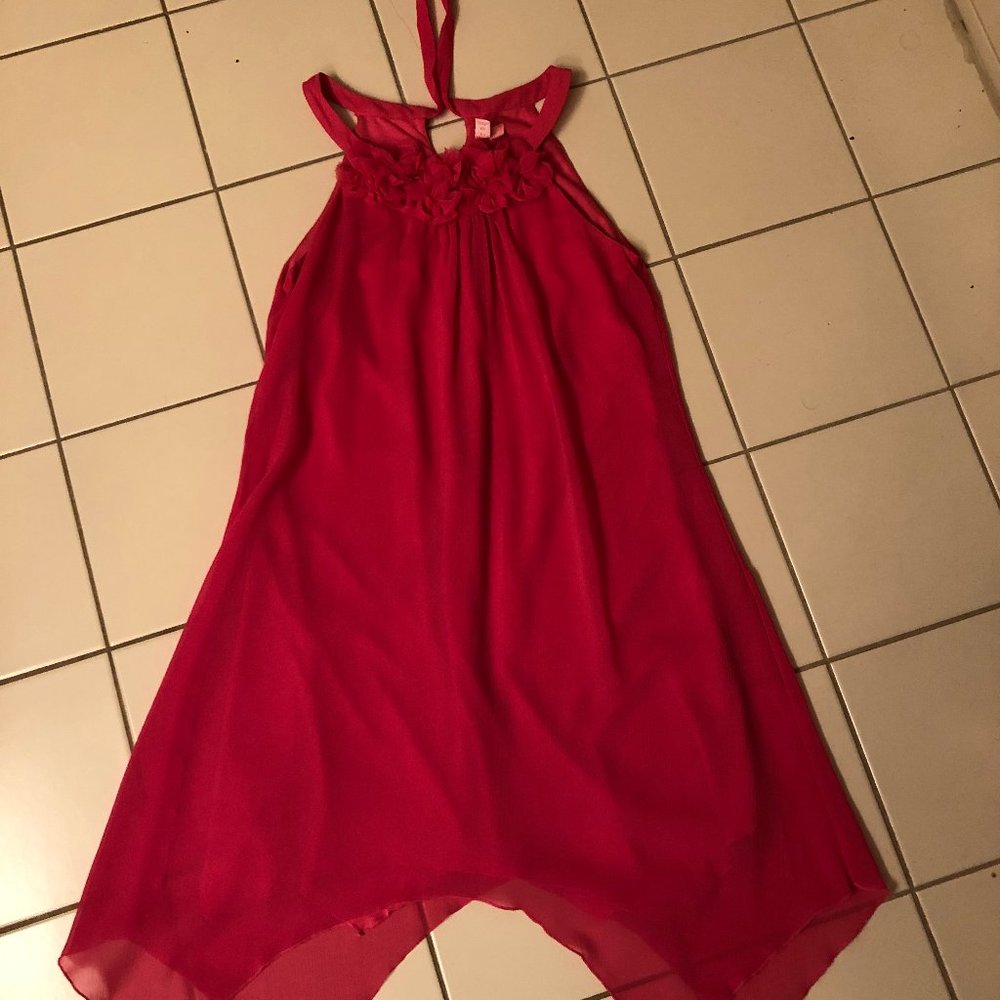 Pink airy event dress